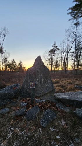 Sunset Alignment Closeup