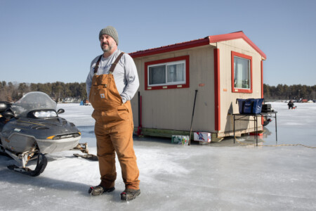 Icefishing Winnipesaukee 8