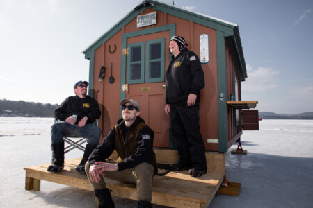Icefishing Winnipesaukee 2