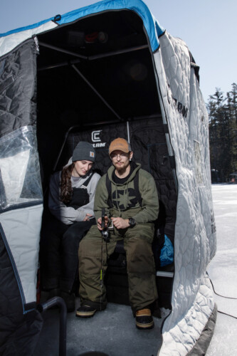 Icefishing Winnipesaukee 12