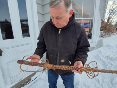 Me With Walking Stick 1900 Side