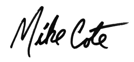 Mike Cote Signature