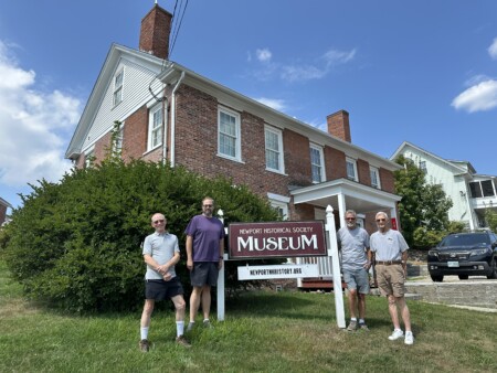 Current And Former Members Of The Newport Historical Society Board