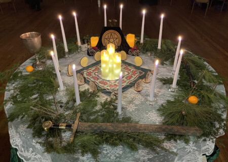 Winter Solstice Altar