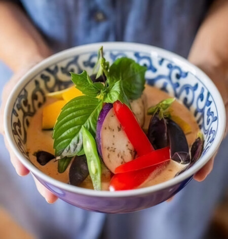 Thai Pumpkin Red Curry Credit To Jennifer Bakos Photography Firefly Upscaler 2x Scale