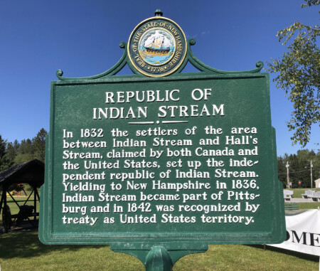 Indian Stream Marker Pittsburg